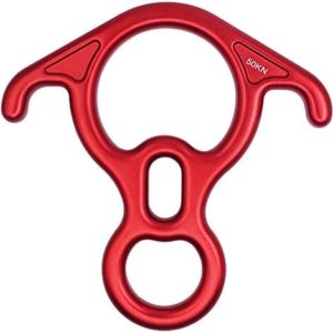 NAXEN 50kN Figure 8 Descender with Bent Ear Belay Device