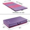 M HI-Mat Gymnastics Mat, 4' x 8' x 2" / 4' x 10' x 2" Folding Exercise Mat Thick Aerobics Mats Tumbling Mats for Stretching Fitness with Carrying Handles - Image 5
