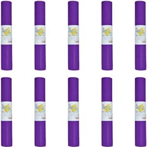 Hello Fit - Kid’s Short Yoga Mats - Economical 10-Pack - Easy to Clean - Non-Slip