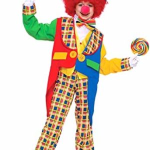 Forum Novelties Clown On The Town Costume, Medium