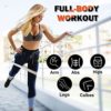 WIKDAY Resistance Bands Set 200LBS Exercise Bands Workout Bands with 5pcs Resistance Loop Bands, Handles, Door Anchor, Ankle Straps for Men & Women Body Stretching, Crossfit Training, Home Workouts - Image 2