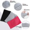 3 Pairs Dance Knee Pad Volleyball Knee Pads for Women Girls Dancers Yoga Pole Floor Dance Non-slip Elastic Padded Knee Brace Support with Sponge Knee Protector Guards - Image 6