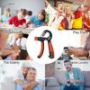 Grip Strengthener - 2 Pcs Hand Grips Strengthener, 5-60kg Adjustable Hand Grip Exerciser with Counting Function (0-99) for Men Women Teens Fitness Forearm Strengthener Finger Training Stress Relief - Image 7