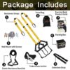 DOHOO Bodyweight Resistance Trainer Kit, Home Gym Strength Training Straps Outdoor Fitness Training Set - Image 3