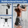 MasiStranth Multifunctional Wall Mounted Pull Up Bar, Foldable Chin Up Bar for Crossfit Training, Home Gym Workout Strength Training Equipment With Pull Up Bands - Image 3
