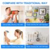 Nano Double Sided Tape Heavy Duty, Multipurpose Removable Mounting Tape Adhesive Grip,Reusable Strong Sticky Wall Tape Strips Transparent Tape Poster Carpet Tape for Paste Items - Image 4