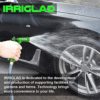 IRRIGLAD Hose Nozzle 2 Pack, Full Size Pistol Grip Water Nozzle Sprayer with Threaded Front, High Pressure Nozzle, Adjustable Spray Water Flow for Watering, Showering Pet, Washing Car, Cleaning, Green - Image 7