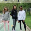 Champion Girls Heritage Stretch Active Tech Leggings with Media Pocket - Image 6