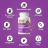 Renzo's Picky Eater Kids Multivitamin - Vegan Multivitamin for Kids with Iron, Vitamin C, and Zero Sugar, Dissolvable and Easy To Take Kids Vitamins, Cherry Flavored Childrens Vitamins [60 Melty Tabs] - Image 2