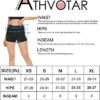 ATHVOTAR High Waisted Spandex Shorts for Women, Booty Workout Yoga Biker Shorts - Image 7