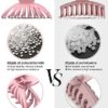 Hair Clips for Women - OPAUL Matte Nonslip Large Hair Claw Clips for Thick and Thin Hair, 4.7 Inch Strong Hold Big Hair Clips Fashion Hair Styling Accessories Christmas Gifts for Women Girls (4 Pack) - Image 4