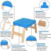 Boddenly Yoga Headstand Bench - Handstand Trainer Inversion Stool, for Home Gym Indoor Yoga Training Relieve Fatigue Tone Muscle, Strengthen Core, Improve Sleep & Digestion - Image 3