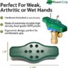 Faucet Grip Outdoor Faucet Water Spigot Handle, 1 Pack - Attaches to Most Round or Oval Handles Only - Provides a Firm Grip & Leverage to Turn Your Outdoor Faucet Handle On/Off - Hardware Included - Image 3