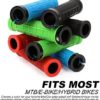 Bike Handlebar Grips - Single Locking Bicycle Grips Handle 22.2mm for MTB,Hybird Bike,Enduro,Downhill with Soft Non-Slip Pattern | 130mm Mountain Bike Grips Lock on with Great Handfeel - Image 7