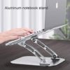 BoxWave Stand and Mount Compatible with Lenovo Yoga 7i (16 in - 82UF) (Stand and Mount by BoxWave) - Executive VersaView Laptop Stand, Ergonomic Adjustable Metallic Laptop Stand - Metallic Silver - Image 6