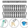 Felicey Aluminum Alloy Carabiner Clip - Aluminum Carabiner for Home, RV, Outdoor,Traveling and Keychain - Image 3