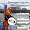Raincovo Pressure Washer Swivel, 3/8 Inch NPT Thread Pressure Washer Fittings, 5000 PSI, Stainless Steel - Image 3