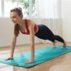 buradi Yoga Towel [72" x 24"], Yoga Mat Towel, Hot Yoga Towel wth Alignment Marks, Soft, Sweat, Fast Drying, Yoga mats Non Slip Pockets Design, Perfect for Hot Yoga, Pilates or Yoga Mats - Image 3