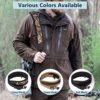 EZshoot Gun Sling 2 Point Rifle Sling with Swivels, Comfortable Neoprene Padded Hunting Rifle Sling, Length Adjustable Rifle Shoulder Strap for Outdoors - Image 5