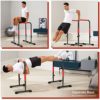 Sportsroyals Dip Station Dip Bar Parallel Bars for Home Workout with 400 LBS Loading Capacity - Image 4