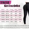 CROSS1946 Women's High Waist Textured Workout Yoga Pants Ruched Butt Lifting Booty Pants Tummy Control Push Up - Image 6