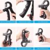 Grip Grips, Two-Pack, Solid Grips, Forearm, Finger Training Grips (11 to 130 lbs Adjustable), Injury Recovery, Athlete Muscle Building, Basketball Shooting Training, Home Gym Workout Equipment - Image 7