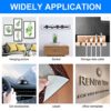 Nano Double Sided Tape Heavy Duty, Multipurpose Removable Mounting Tape Adhesive Grip,Reusable Strong Sticky Wall Tape Strips Transparent Tape Poster Carpet Tape for Paste Items - Image 5