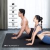 YUREN Large Yoga Mat Thick 1/2 Inch Exercise Mat 6'x4' Double Wide Workout Mat for Home Gym Floor Pilates Stretch - Image 9