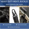 AOOK Paracord Sling with Shoulder Pad and QD Sling Swivel Mounts, 2-Point QD Sling - Image 2