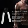 Hofgleaq Metal Hand Grip Strengthener, 3 Pack (150, 200, 250 lbs), No Slip Heavy-Duty Finger, Wrist & Forearm Exercise Strengthener for Home Office & Gym, Muscle Building Grip Strength Trainer - Image 4