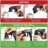 2 Pack Aerosol Spray Trigger Handle Spray Can Grip Handle Spray Paint Gun Reusable Universal Spray Handle Grip Full Hand Grip for Spray Paint Adhesive Lubricant (Black) - Image 5