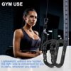 BEIFENG Heavy Duty Lightweight Locking Carabiner Clips 12KN D Ring for Camping Hiking Outdoor Gym etc, Carabiner with Lock Small Carabiners for Dog Leash & Harness - Image 7