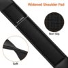 EZshoot Gun Sling 2 Point Sling with Swivels, Comfortable Neoprene Padded, Length Adjustable Rifle Sling for Outdoors Black - Image 3