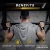 New Ventilated Weight Lifting Workout Gloves with Built-in Wrist Wraps for Men and Women - Great for Gym Fitness, Cross Training, Hand Support & Weightlifting. - Image 2
