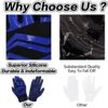 Football Gloves Adult Youth Upgrade Silicone High Non-Slip Grip Flexible Lightweight Receiver Glove Adults Sizes for Men Women Kids Boys - Image 3