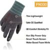 DEX FIT Nitrile Work Gloves FN330; Firm Non-Slip Grip; Thin & Lightweight; Durable & Foam Coated; Touchscreen Compatible; 3D-Comfort Fit; Machine Washable, Black Grey S (7) 12 Pairs - Image 2