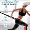 Gonex Resistance Bands, Workout Bands with Natural Latex & Great Flexibility & Body Stretching, Heavy Duty Exercise Pull Up Bands Suitable for Beginners and Professionals (Set-4) - Image 2