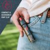 SABRE Advanced Pepper Spray, 3-in-1 Formula Contains Maximum Strength Pepper Spray, CS Military Tear Gas and UV Marking Dye, Compact Belt Clip for Easy Carry and Fast Access, 25 Bursts, 10-Foot Range - Image 5