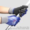 HPHST Waterproof Work Gloves, Heavy Duty Oil Resistant Work Gloves with Nitrile Coating 3 Pairs - Image 4