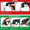 TJHL Can Spray Handle Spray Grip Sprayer Machine Full Hand Grip Reusable Accessory - Universal Fit, Use on Spray Paint, Adhesives, Lubricants-Green - Image 2