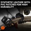 Vgo 3-Pairs High Dexterity Heavy Duty Mechanic Glove, Rigger Glove, Anti-vibration, Anti-abrasion, Touchscreen (Size L, Black, SL8849) - Image 4