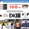 Ultimate Push Up board, Portable at Home Gym, Strength Training equipment for Men, Home Workout Equipment with 15 Gym Accessories, Foldable Pushup bar with Resistance band, Pilates Bar, Jump rope - Image 9