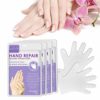 Hand Peel Mask, (5 Pack) Moisturizing Gloves,Moisturizing Natural Therapy Gloves,Exfoliating Hand Peeling Mask for Dry Hands, Repair Rough Skin for Men Women - Image 2