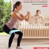 Resistance Bands Set - Booty & Legs Exercise Bands, Anti-Slip Fabric Stretch Bands, Workout Bands for Women/Men, Working Out, Hip Circle Lift, Thigh, Squat, Yoga, at Home Fitness or Gym - 3 Levels - Image 5
