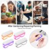 Handle Grip Nail Brush, Larbois Nail Brushes Hand Fingernail Brush Cleaner Scrubbing Kit Pedicure for Toes and Nails Men Women (4 Pack) - Image 4