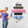 Yoga Mat Holder, Yoga Mat Storage, Yoga Mat Holder Wall Mount Gym Equipment for Home, Yoga Set Organizer Home Gym Accessories Storage, Yoga Mat Storage Wall Shelf, Yoga Accessories Organizer for Wall… - Image 3