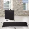 Gymnastics Mat for Kids Adults, Folding Extra Thick Tumbling Mats for Home Gym, 6’x2’ Anti-Tear Lightweight Exercise Mat with Carrying Handles, Crash Panel Mat - Image 7