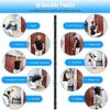 Brebebe Door Anchor Strap for Resistance Bands Exercises, Multi Point Anchor Gym Attachment for Home Fitness, Portable Door Band Resistance Workout Equipment, Easy to Install, Punch-Free, Nail-Free - Image 3