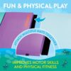 Antsy Pants Tumble Mat for Kids Gymnastics, Training, Home Exercise - Image 6