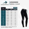 CompressionZ High Waisted Women's Leggings - Compression Pants for Yoga Running Gym & Everyday Fitness - Image 6